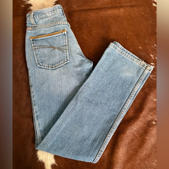 Cruel Girl Light Blue Straight Leg Jeans - Picture 1 of 5